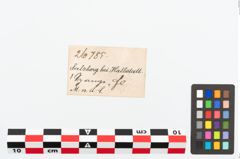 Etikett zu Eisenbuckel (NHMW-PRAE-026785)